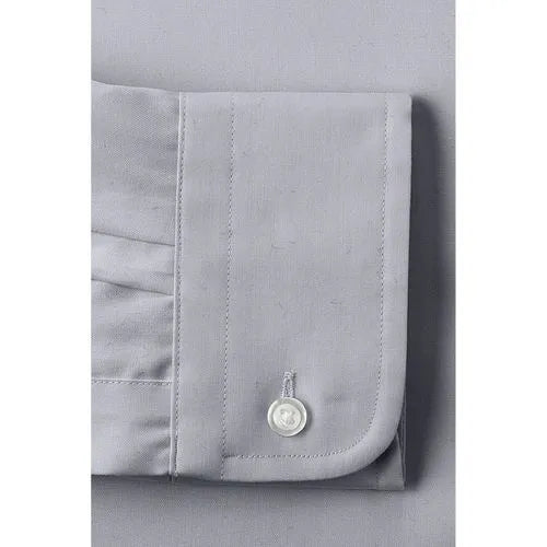 School Uniform Men's Long Sleeve Buttondown No Iron Pinpoint Shirt