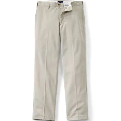 No Iron Comfort Waist Traditional Fit Chino Pant