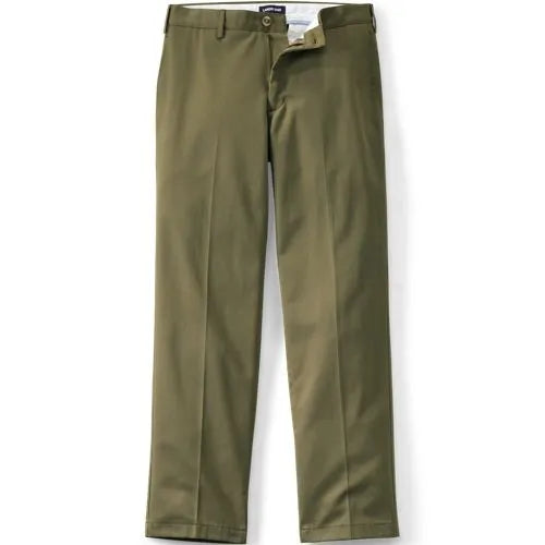 No Iron Comfort Waist Traditional Fit Chino Pant