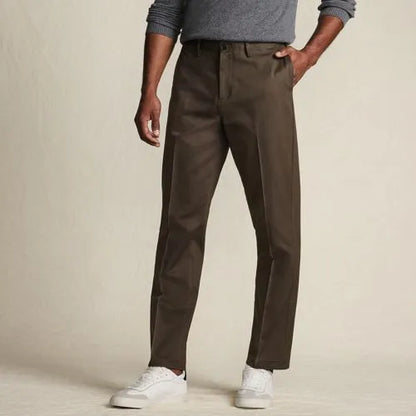No Iron Comfort Waist Traditional Fit Chino Pant
