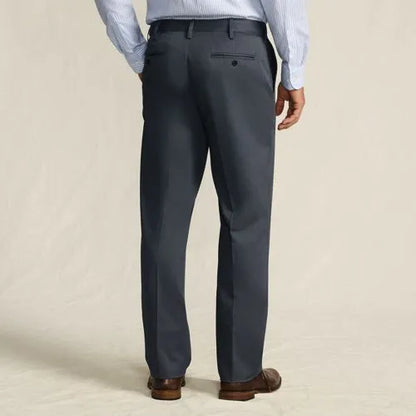 No Iron Comfort Waist Traditional Fit Chino Pant