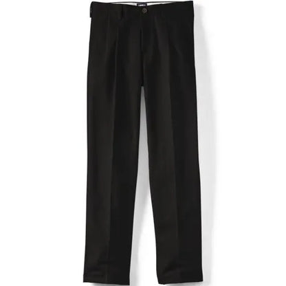 Men's No Iron Traditional Fit Pleated Front Chino Pant