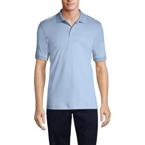 Men's Short Sleeve Interlock Polo Shirt