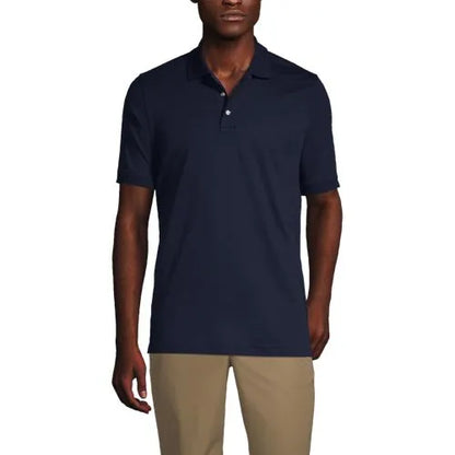 Men's Short Sleeve Interlock Polo Shirt