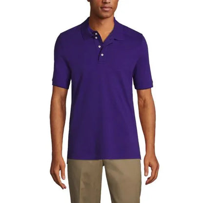 Men's Short Sleeve Interlock Polo Shirt