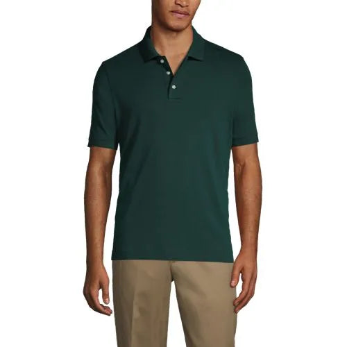 Men's Short Sleeve Interlock Polo Shirt