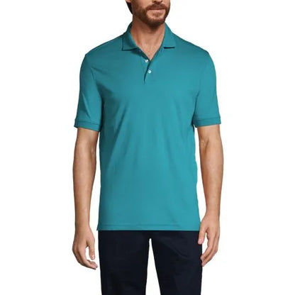 Men's Short Sleeve Interlock Polo Shirt