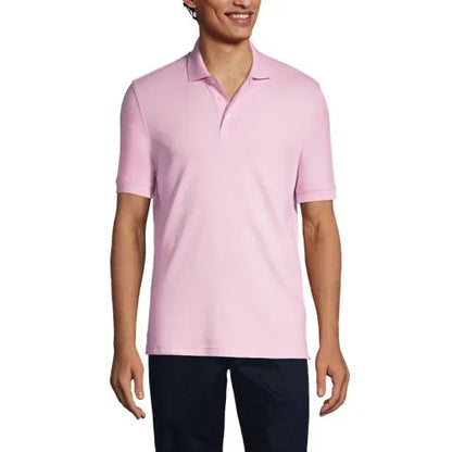 Men's Short Sleeve Interlock Polo Shirt