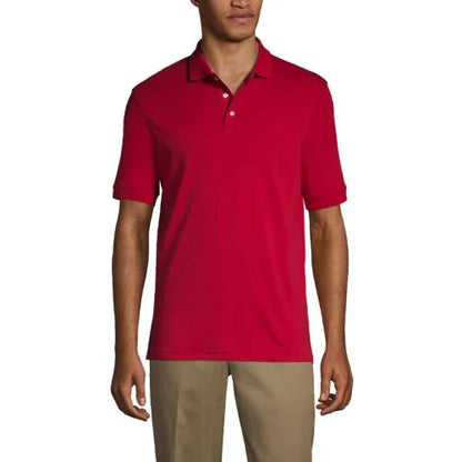 Men's Short Sleeve Interlock Polo Shirt
