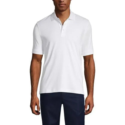 Men's Short Sleeve Interlock Polo Shirt