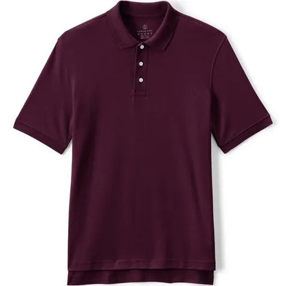 Men's Short Sleeve Interlock Polo Shirt