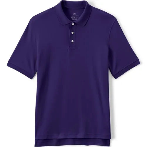 Men's Short Sleeve Interlock Polo Shirt