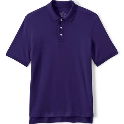 Men's Short Sleeve Interlock Polo Shirt