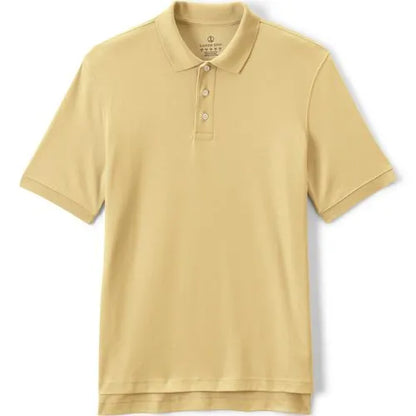 Men's Short Sleeve Interlock Polo Shirt
