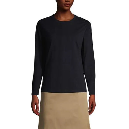 School Uniform Girls Long Sleeve Essential T-shirt