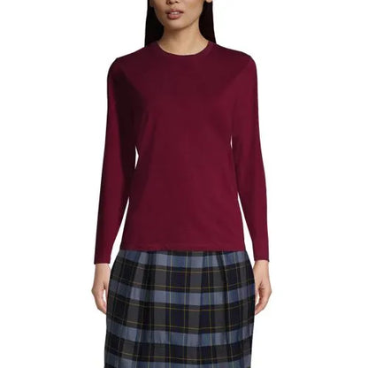 School Uniform Girls Long Sleeve Essential T-shirt