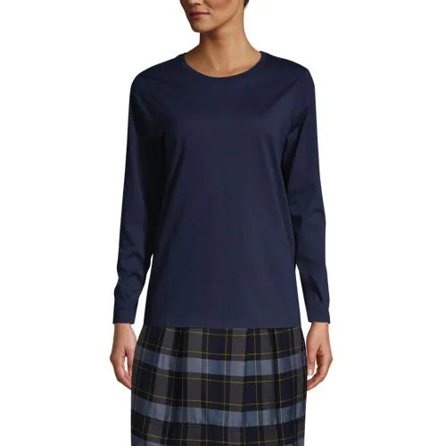 School Uniform Girls Long Sleeve Essential T-shirt