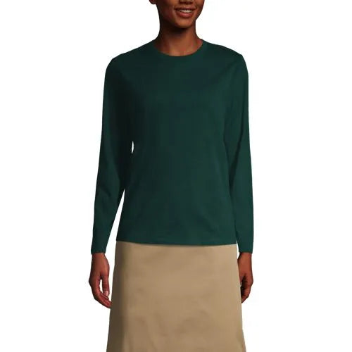 School Uniform Girls Long Sleeve Essential T-shirt