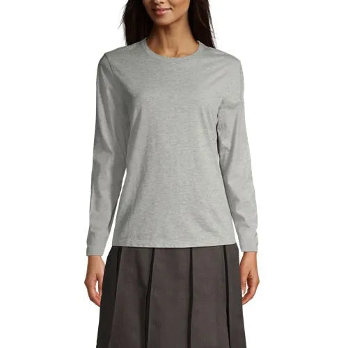 School Uniform Girls Long Sleeve Essential T-shirt