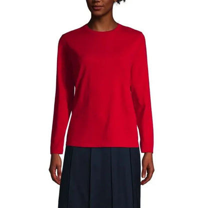 School Uniform Girls Long Sleeve Essential T-shirt