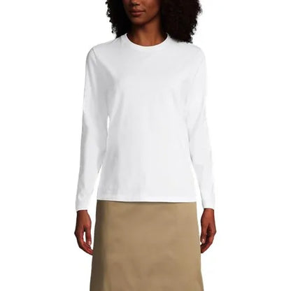 School Uniform Girls Long Sleeve Essential T-shirt