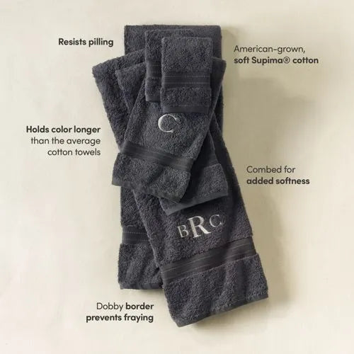 Premium Supima Cotton 6-Piece Bath Towel Set
