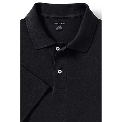 School Uniform Men's Big Short Sleeve Mesh Polo Shirt