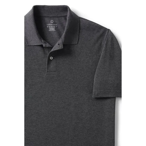 School Uniform Men's Big Short Sleeve Mesh Polo Shirt