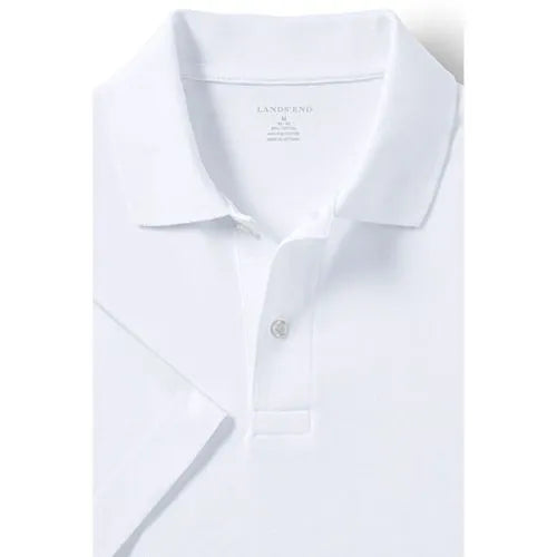 School Uniform Men's Big Short Sleeve Mesh Polo Shirt
