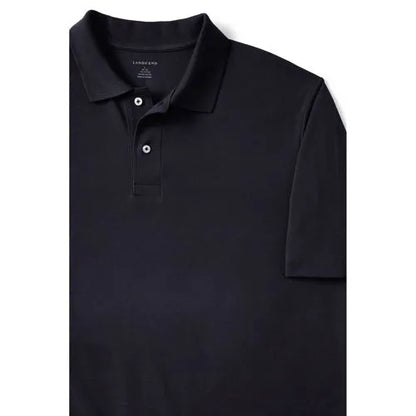School Uniform Men's Big Short Sleeve Mesh Polo Shirt