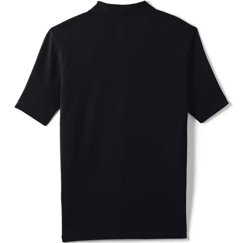 School Uniform Men's Big Short Sleeve Mesh Polo Shirt