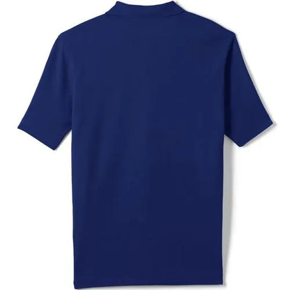 School Uniform Men's Big Short Sleeve Mesh Polo Shirt