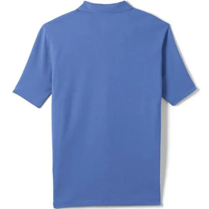 School Uniform Men's Big Short Sleeve Mesh Polo Shirt