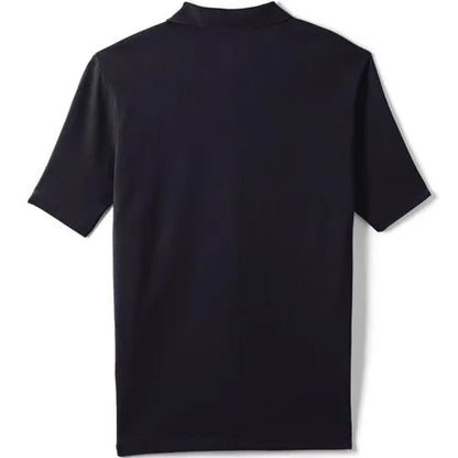 School Uniform Men's Big Short Sleeve Mesh Polo Shirt
