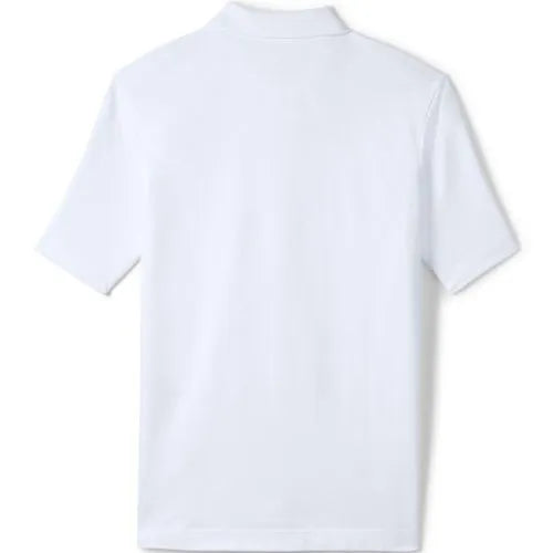 School Uniform Men's Big Short Sleeve Mesh Polo Shirt