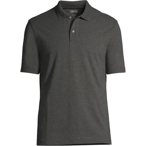 Men's Short Sleeve Basic Mesh Polo Shirt
