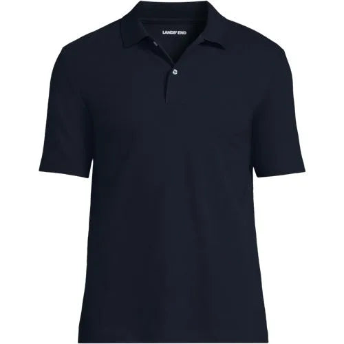 School Uniform Men's Big Short Sleeve Mesh Polo Shirt