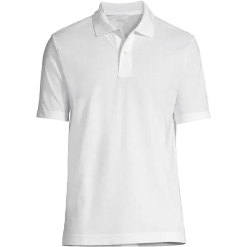 School Uniform Men's Big Short Sleeve Mesh Polo Shirt