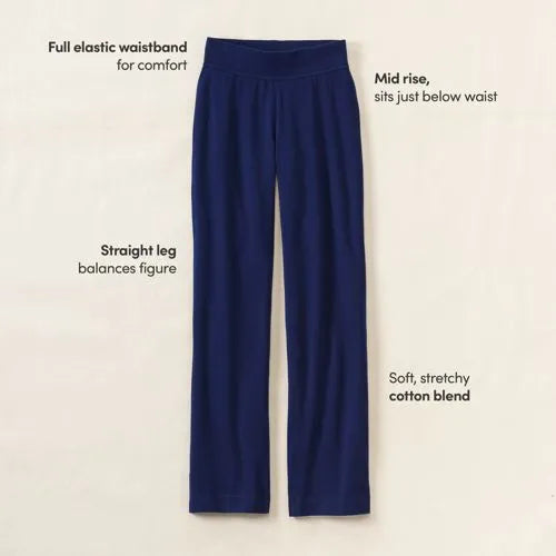 Starfish Mid Rise Straight Leg Pants