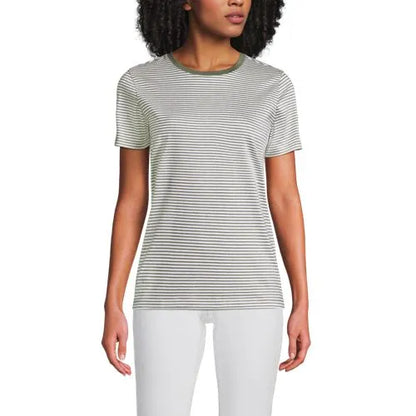 Supima Cotton Crew Neck T-Shirt