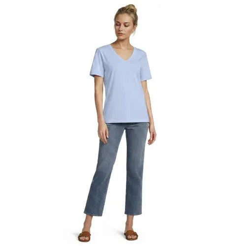 Supima Cotton V-neck T-Shirt