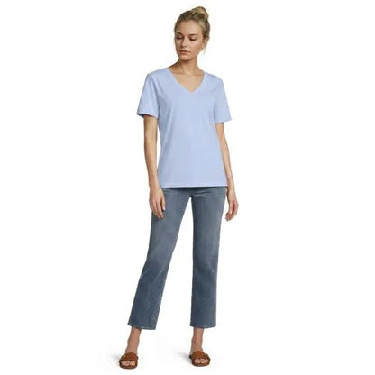 Supima Cotton V-neck T-Shirt