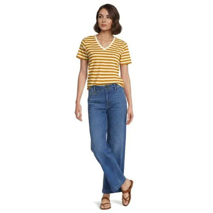 Supima Cotton V-neck T-Shirt