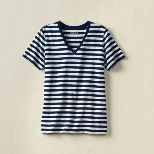 Supima Cotton V-neck T-Shirt