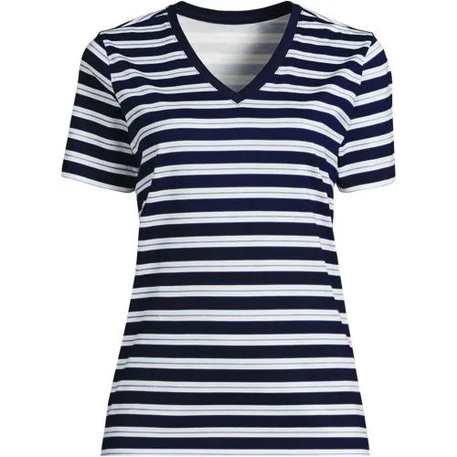 Supima Cotton V-neck T-Shirt