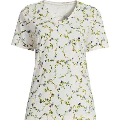 Supima Cotton V-neck T-Shirt