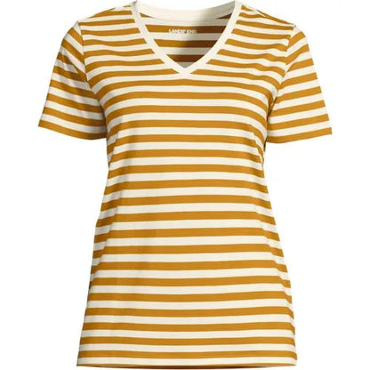 Supima Cotton V-neck T-Shirt