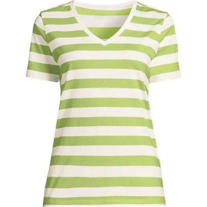 Supima Cotton V-neck T-Shirt