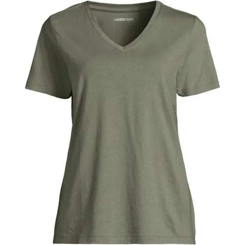 Supima Cotton V-neck T-Shirt