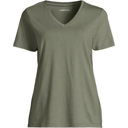 Supima Cotton V-neck T-Shirt